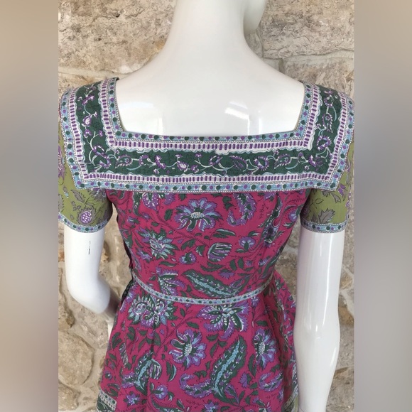 Gorgeous Rare Vintage 1950s Ruth Starling Originals Multi Floral Print Dress - Picture 10 of 15